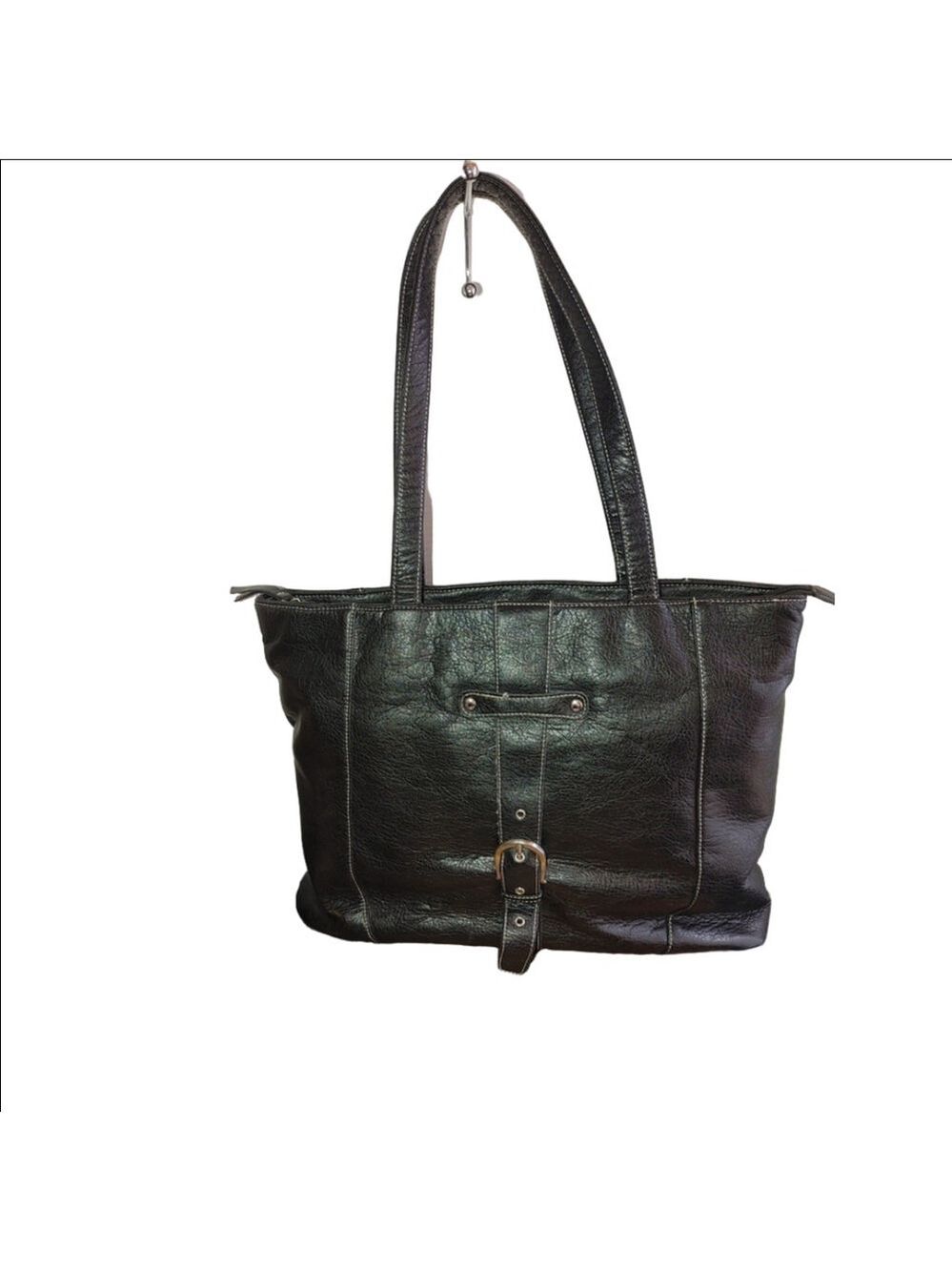 Buxton Travel Tote w. Kiss Lock Pouch